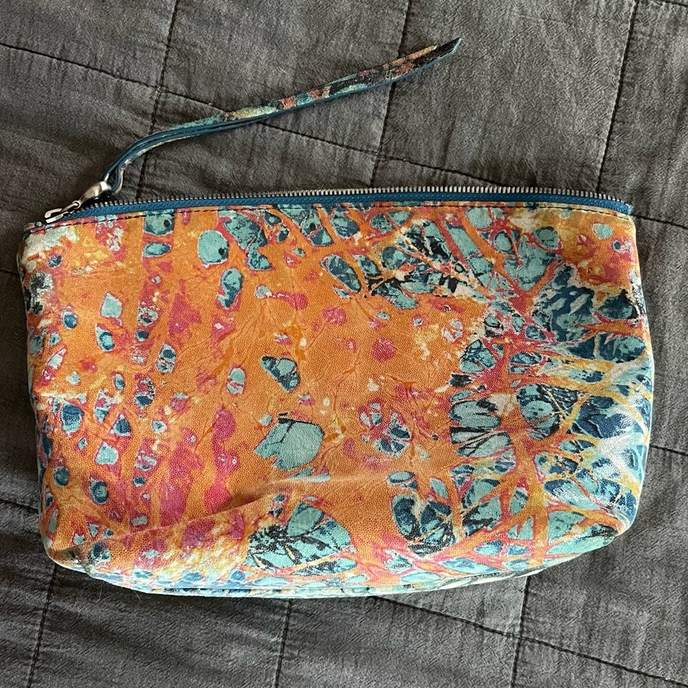 HOBO brand pouch - Summertime Abstract Limited Edition EUC